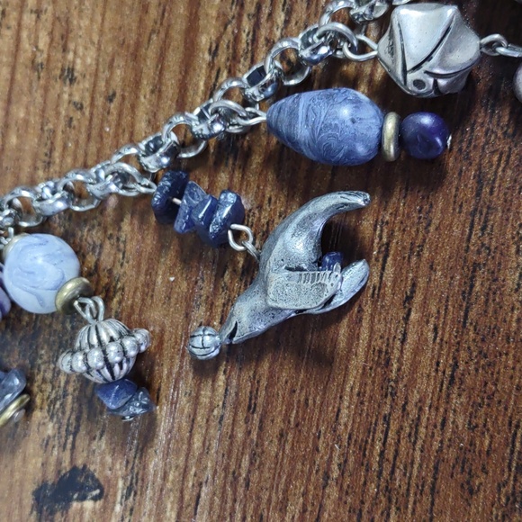 Three Ladies Animal Charm Necklace - Picture 4 of 12